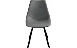 Goossens eetkamerstoel point grijs kunstleer - 8253062-goossens-point-eetkamerstoel-kunstleer-grijs-01