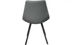 Goossens eetkamerstoel point grijs kunstleer - 8253062-goossens-point-eetkamerstoel-kunstleer-grijs-01