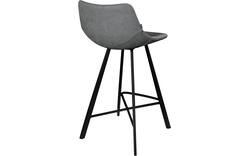 Goossens counterstoel point grijs kunstleer - 8253064-goossens-point-barstoel-kunstleer-01