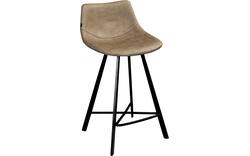 Goossens counterstoel point bruin kunstleer - 8253065-goossens-point-barstoel-kunstleer-01