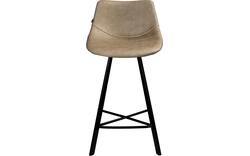 Goossens counterstoel point bruin kunstleer - 8253065-goossens-point-barstoel-kunstleer-02
