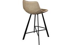 Goossens counterstoel point bruin kunstleer - 8253065-goossens-point-barstoel-kunstleer-01