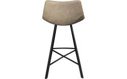 Goossens counterstoel point bruin kunstleer - 8253065-goossens-point-barstoel-kunstleer-01