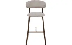 Goossens basic barstoel siem beige stof - 8260005-goossens-basic-siem-barstoel-stof-01