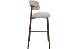 Goossens basic barstoel siem beige stof - 8260005-goossens-basic-siem-barstoel-stof-01