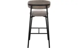 Goossens basic barstoel siem bruin stof - 8260006-goossens-basic-siem-barstoel-stof-01