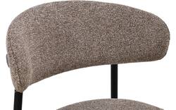 Goossens basic barstoel siem bruin stof - 8260006-goossens-basic-siem-barstoel-stof-01