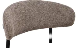 Goossens basic barstoel siem bruin stof - 8260006-goossens-basic-siem-barstoel-stof-01