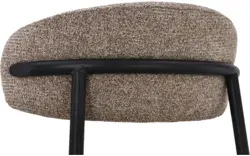 Goossens basic barstoel siem bruin stof - 8260006-goossens-basic-siem-barstoel-stof-01