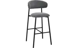 Goossens basic barstoel siem grijs stof - 8260007-goossens-basic-siem-barstoel-stof-01