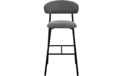 Goossens basic barstoel siem grijs stof - 8260007-goossens-basic-siem-barstoel-stof-01