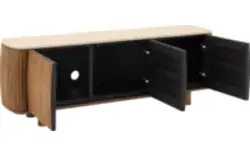 Goossens tv meubel nova beige mortex - 8260018-goossens-nova-tv-meubel-mortex-beige-01