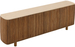 Goossens dressoir nova beige mortex - 8260021-goossens-nova-dressoir-mortex-01