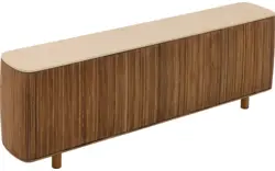 Goossens dressoir nova beige mortex - 8260021-goossens-nova-dressoir-mortex-01