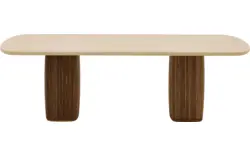 Goossens eettafel nova beige mortex - 8260026-goossens-nova-eettafel-mortex-beige-10