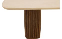 Goossens eettafel nova beige mortex - 8260026-goossens-nova-eettafel-mortex-beige-10