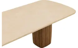 Goossens eettafel nova beige mortex - 8260026-goossens-nova-eettafel-mortex-beige-10