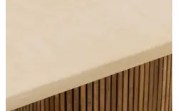Goossens eettafel nova beige mortex - 8260026-goossens-nova-eettafel-mortex-beige-10