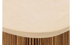 Goossens eettafel nova beige mortex - 8260027-goossens-nova-eettafel-mortex-beige-01