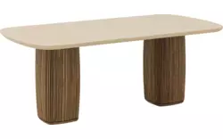 Goossens eettafel nova beige mortex - 8260026-goossens-nova-eettafel-mortex-beige-10
