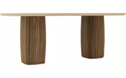 Goossens eettafel nova beige mortex - 8260026-goossens-nova-eettafel-mortex-beige-10