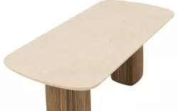 Goossens eettafel nova beige mortex - 8260026-goossens-nova-eettafel-mortex-beige-10