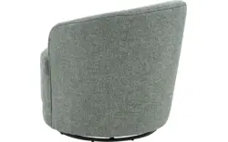 Goossens draaifauteuil milk groen stof - 8260029-goossens-milk-fauteuil-stof-02