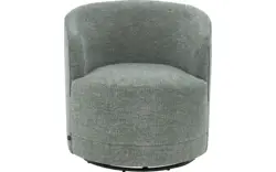 Goossens draaifauteuil milk groen stof - 8260029-goossens-milk-fauteuil-stof-01