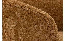 Goossens draaifauteuil milk bruin stof - 8260030-goossens-milk-fauteuil-stof-01