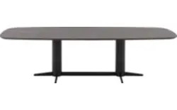 Goossens eettafel levi bruin eiken - 8260032-goossens-levi-eettafel-eiken-bruin-01