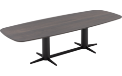 Goossens eettafel levi bruin eiken - 8260032-goossens-levi-eettafel-eiken-bruin-01