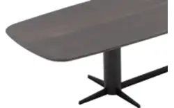 Goossens eettafel levi bruin eiken - 8260032-goossens-levi-eettafel-eiken-bruin-01