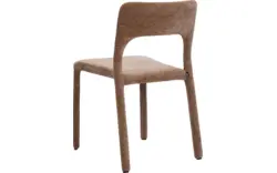 Goossens eetkamerstoel lina beige stof - 8260035-goossens-lina-eetkamerstoel-stof-beige-01