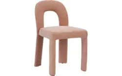Goossens eetkamerstoel anna roze stof - 8260039-goossens-anna-eetkamerstoel-stof-roze-01