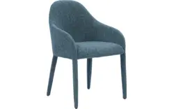 Goossens eetkamerstoel loes blauw stof - 8260044-goossens-loes-eetkamerstoel-stof-blauw-01