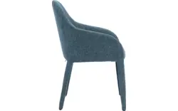 Goossens eetkamerstoel loes blauw stof - 8260044-goossens-loes-eetkamerstoel-stof-blauw-01