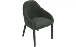 Goossens eetkamerstoel loes groen stof - 8260045-goossens-loes-eetkamerstoel-stof-groen-01