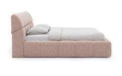 Goossens bedframe napoli roze stof - 8260074-goossens-napoli-storage-bedframe-stof-01