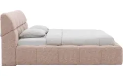 Goossens bedframe napoli roze stof - 8260074-goossens-napoli-storage-bedframe-stof-01