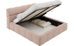 Goossens bedframe napoli storage roze stof - 8260074-goossens-napoli-storage-bedframe-stof-02
