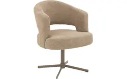 Goossens excellent eetkamerstoel roma bruin stof - 8260075-goossens-excellent-roma-eetkamerstoel-stof-bruin-10