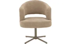 Goossens excellent eetkamerstoel roma bruin stof - 8260075-goossens-excellent-roma-eetkamerstoel-stof-bruin-10