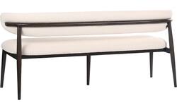 Goossens eetkamerbank diede beige stof - 8260076-goossens-diede-eetkamerstoel-stof-beige-16