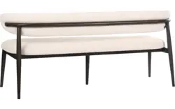 Goossens eetkamerbank diede beige stof - 8260076-goossens-diede-eetkamerstoel-stof-beige-15
