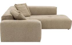 Goossens hoekbank lago bruin stof - 8260079-goossens-lago-bank-stof-bruin-01