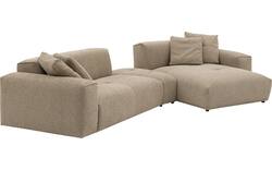Goossens loungebank lago bruin stof - 8260087-gespiegeld-02