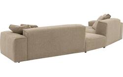 Goossens loungebank lago bruin stof - 8260087-goossens-lago-bank-stof-bruin-01
