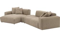 Goossens loungebank lago bruin stof - 8260087-goossens-lago-bank-stof-bruin-01