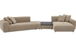 Goossens loungebank lago bruin stof - 8260088-gespiegeld-18