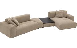 Goossens loungebank lago bruin stof - 8260088-gespiegeld-18